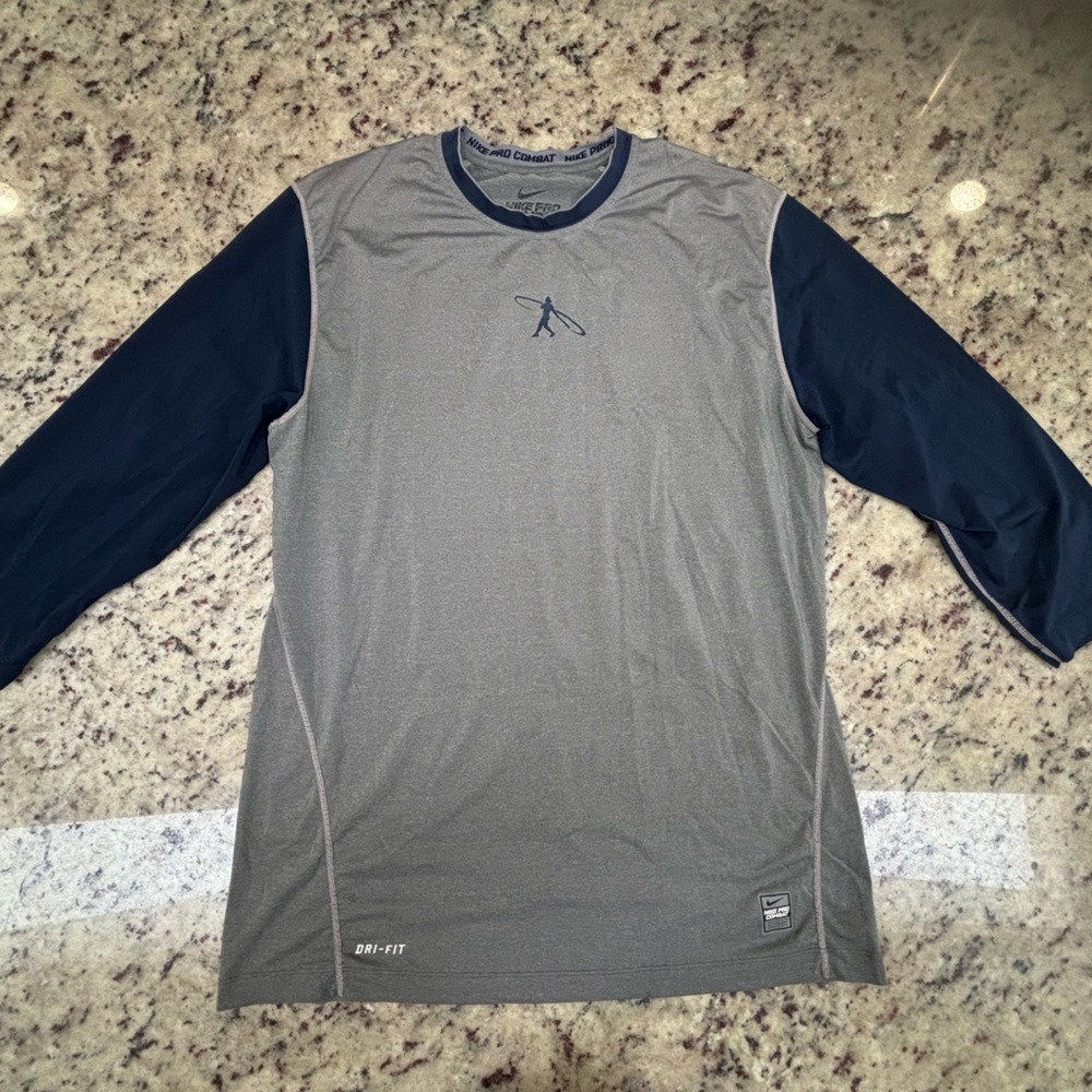 Nike Pro Combat 3/4 Sleeve Baseball Shirt Men’s L
